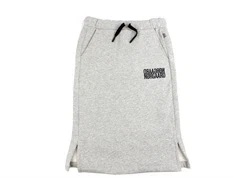 Mads Nørgaard light grey melange sweatnederdel Sheila